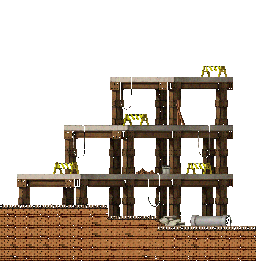 Minimap of Caution Falling Down