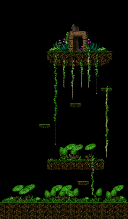 Minimap of Damp Forest