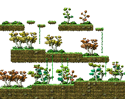 Minimap of Dangerous Forest