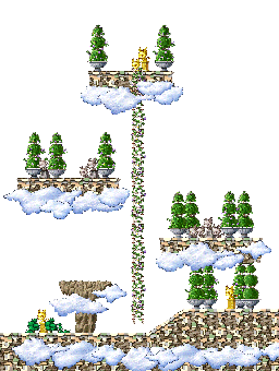 Minimap of Garden of Darkness I