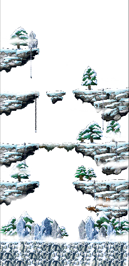 Minimap of Holy Ground at the Snowfield