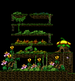 Minimap of Hunting Ground in the Deep Forest II