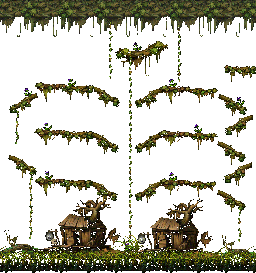 Minimap of Monkey Swamp II