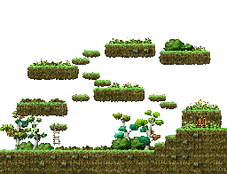 Minimap of Mushroom Garden