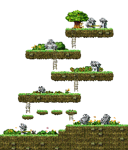 Minimap of Pig Park II