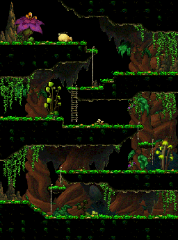 Minimap of Primeval Forest II