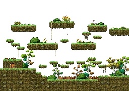 Minimap of Snail Garden