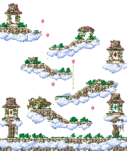 Minimap of Stairway to the Sky I