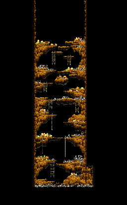 Minimap of The Cave of Evil Eye I