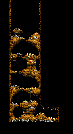 Minimap of The Cave of Evil Eye IV