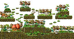 Minimap of The Road to the Dungeon