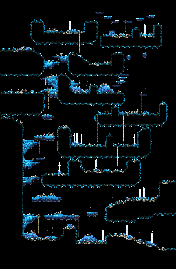 Minimap of The Tunnel That Lost Light I