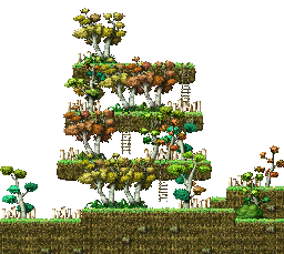 Minimap of Thicket Around the Beach III