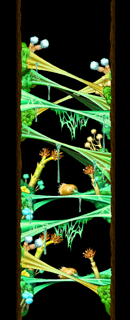 Minimap of Tree Dungeon, Forest Up North VI